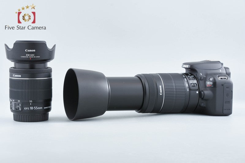 Canon EOS Kiss X7 / Rebel SL1 / 100D 18.0 MP 18-55 55-250 Lenses from Japan