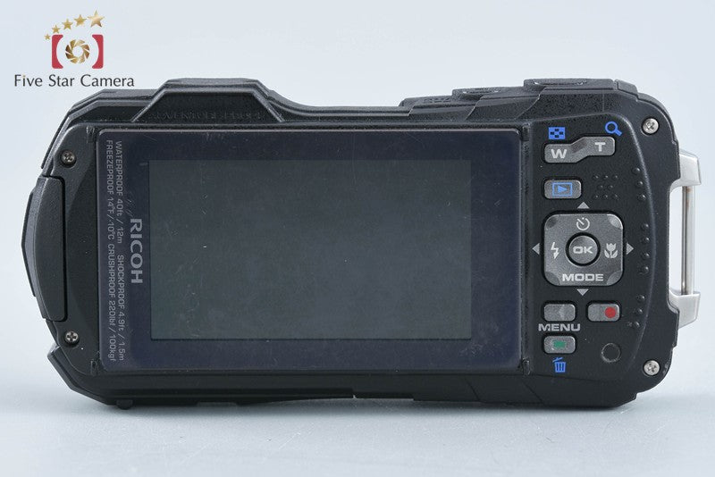 Ricoh Pentax WG-30 Black 16.0 MP Waterproof Action Camera from Japan