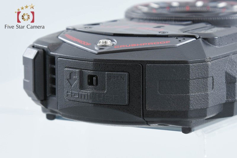 Ricoh Pentax WG-30 Black 16.0 MP Waterproof Action Camera from Japan