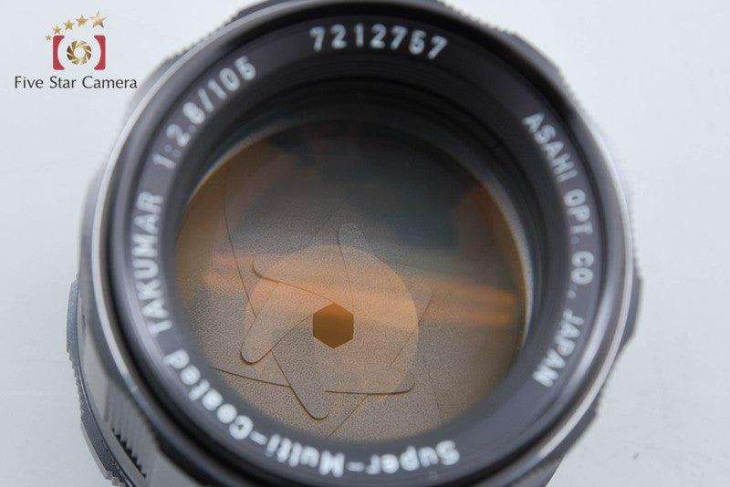 PENTAX SMC TAKUMAR 105mm f/2.8 M42 Mount from Japan