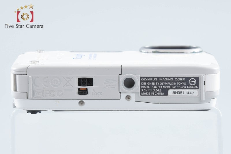 Olympus Stylus TG-630 Tough White 12.0 MP Waterproof Digital Camera from Japan