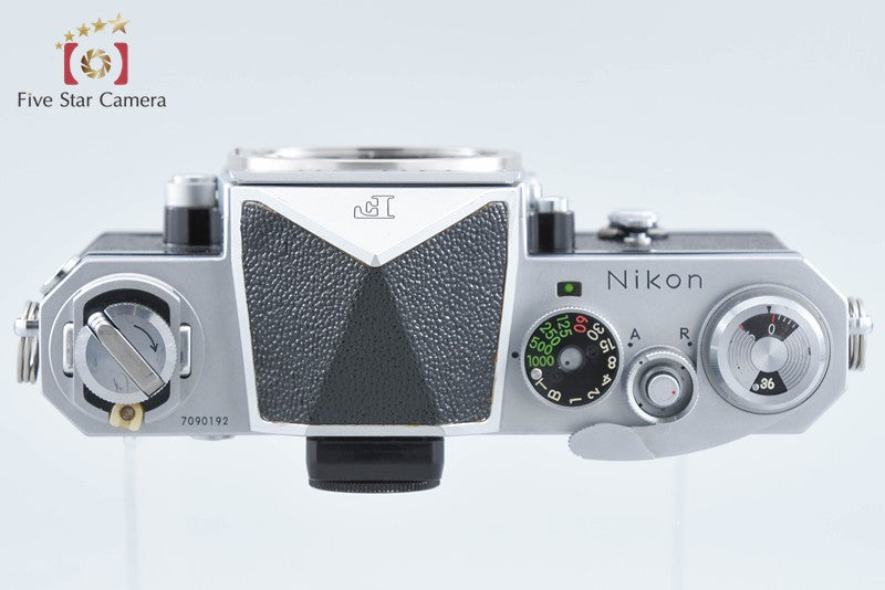 Nikon F Eye Level Silver Mid Model 35mm SLR Film Camera Body from Japan
