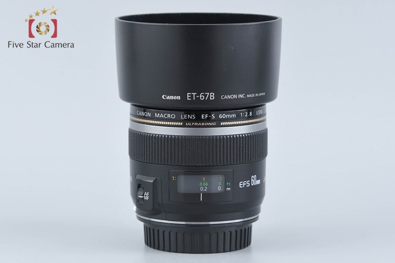 Canon EF-S 60mm f/2.8 Macro USM from Japan