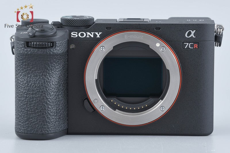 SONY α7CR ILCE-7CR Black 61.0 MP Digital Camera International Model from Japan