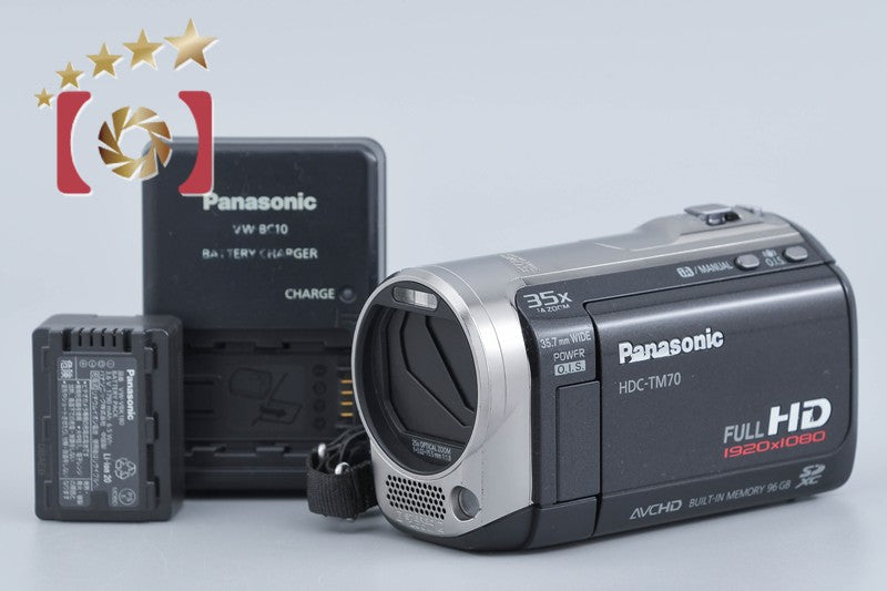 Panasonic HDC-TM70 Black Digital Hi-Vision Video Camera from Japan