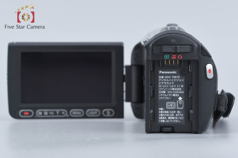 Panasonic HDC-TM70 Black Digital Hi-Vision Video Camera from Japan