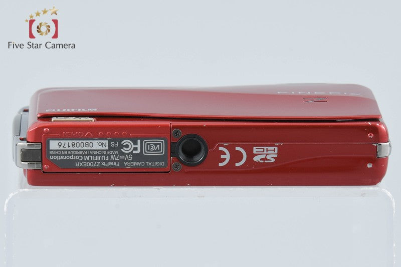 Fujifilm FinePix Z700EXR Red 12.0 MP Digital Camera w/ Box from Japan