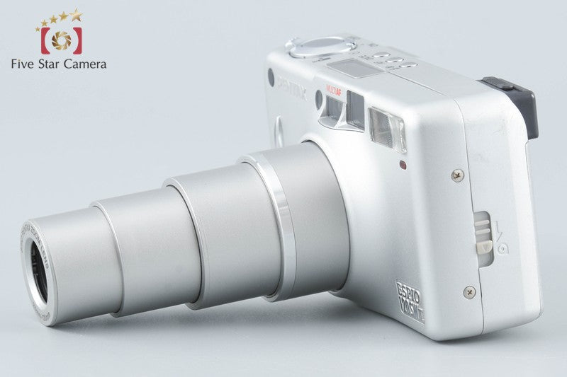 Pentax ESPIO 120SWII Silver 35mm Point & Shoot Film Camera from Japan