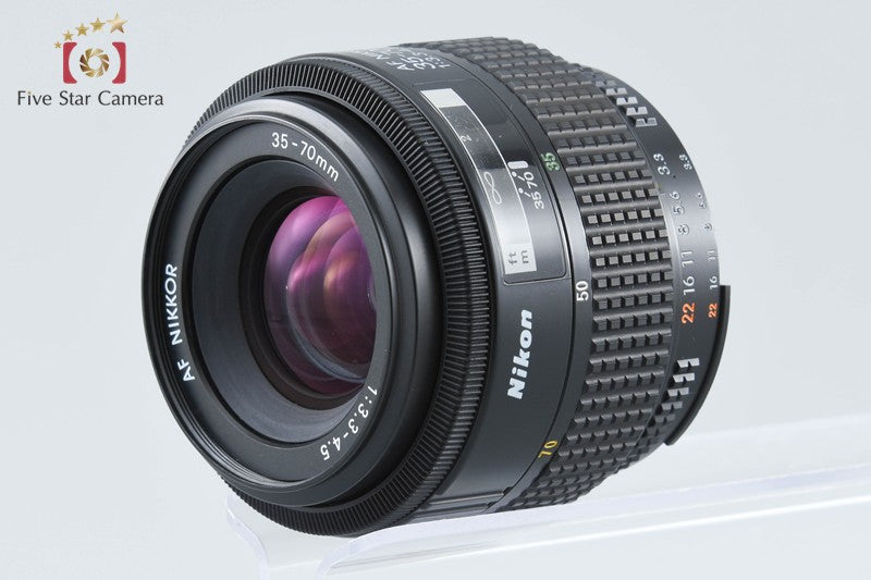 Nikon AF NIKKOR 35-70mm f/3.3-4.5 from Japan