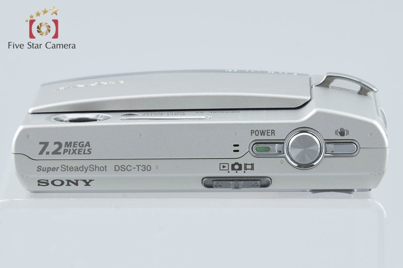 Sony Cyber-shot DSC-T30 7.2MP Digital Camera [Japanese Language Only] from Japan