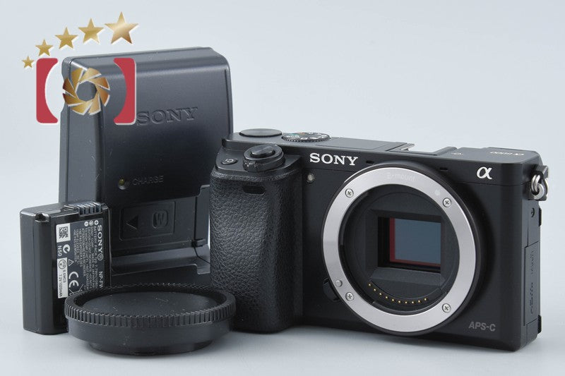 Sony α6000 ILCE-6000 Black 24.3MP Digital Camera [Multiple Languages] from Japan