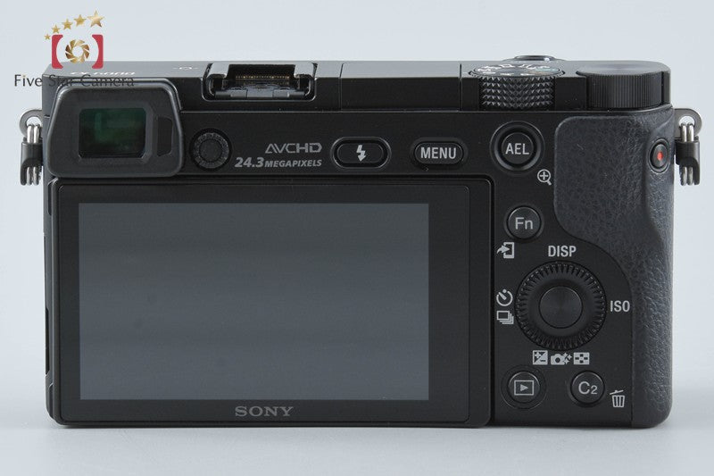 Sony α6000 ILCE-6000 Black 24.3MP Digital Camera [Multiple Languages] from Japan