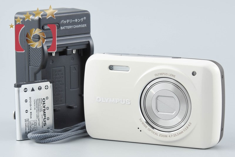 OLYMPUS VH-210 White 14.0 MP Digital Camera from Japan