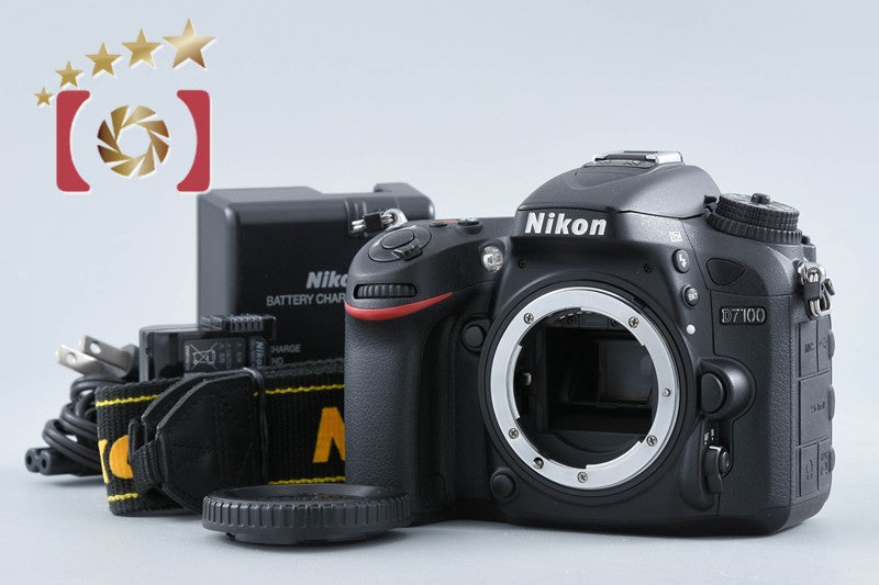 "Shutter count 542" Nikon D7100 24.1 MP Digital SLR Camera Body from Japan
