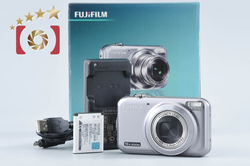 Fujifilm FinePix JX300 Silver 14.0 MP Digital Camera w/ Box from Japan