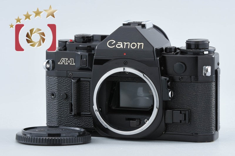 Canon A-1 Black 35mm SLR Film Camera Body from Japan