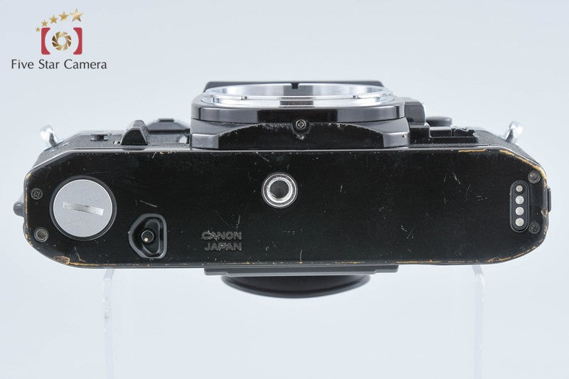 Canon A-1 Black 35mm SLR Film Camera Body from Japan