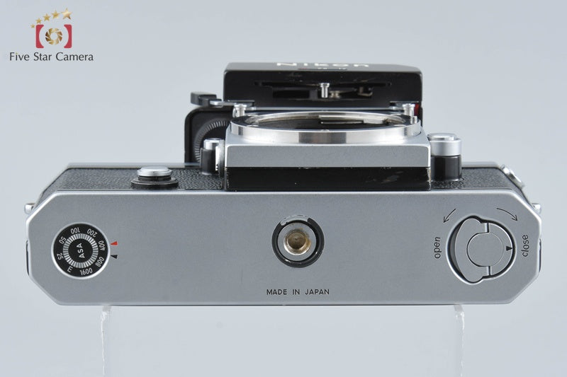 Nikon F Photomic FTn Silver Early Model 35mm SLR Film Camera Body from Japan