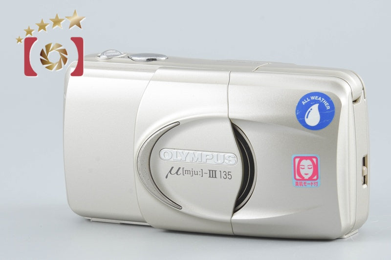 Olympus μ[mju:]-III 135 35mm Point & Shoot Film Camera from Japan