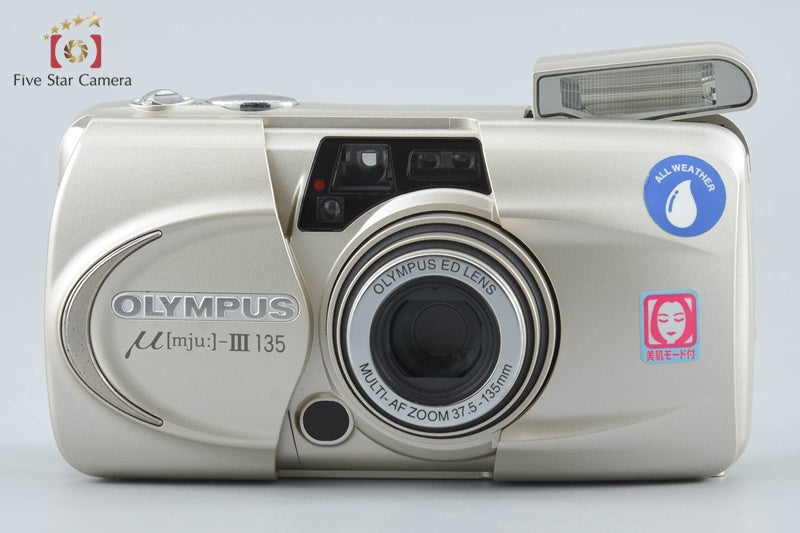 Olympus μ[mju:]-III 135 35mm Point & Shoot Film Camera from Japan