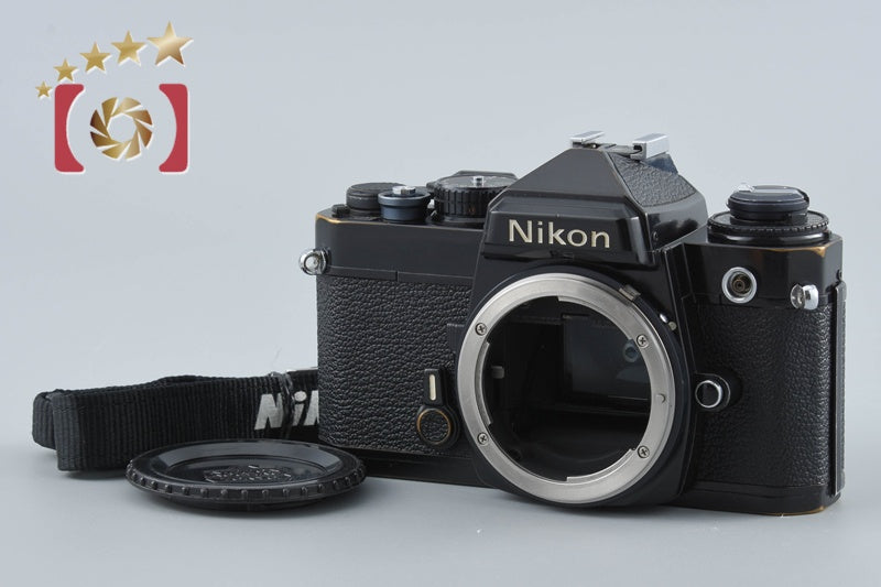 Nikon FE Black 35mm SLR Film Camera Body from Japan