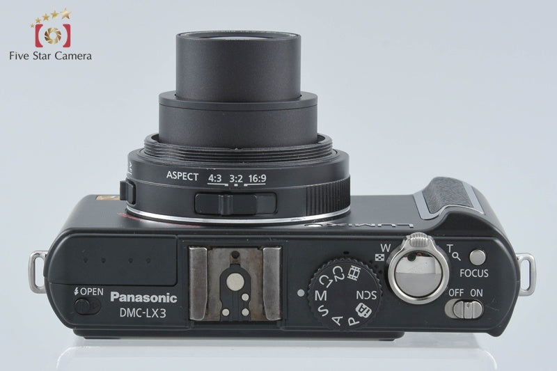 Panasonic LUMIX DMC-LX3 Black Digital Camera [Japanese Language Only] from Japan