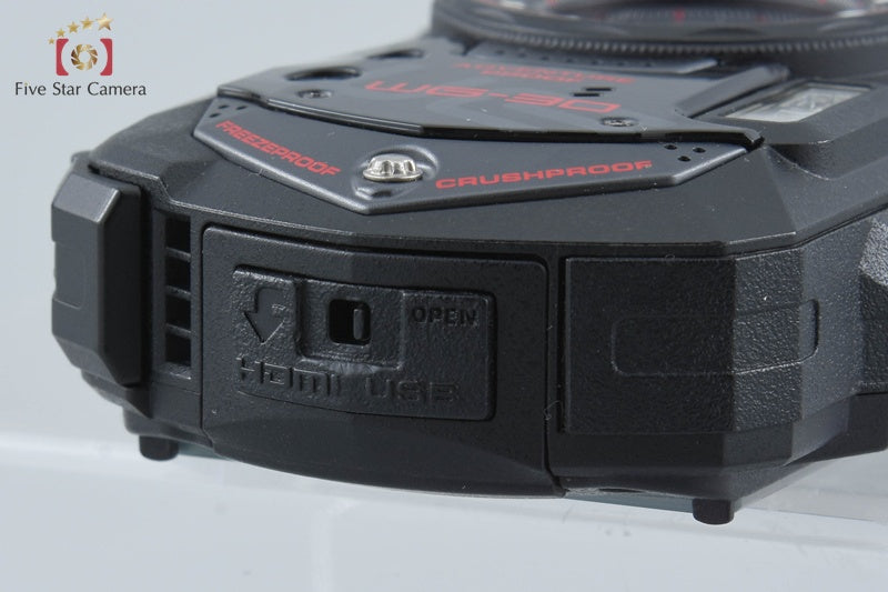 Ricoh PENTAX WG-30 Black 16.0 MP Waterproof Action Camera from Japan