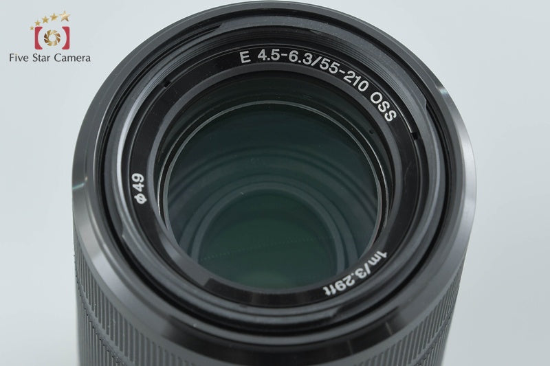 Sony E 55-210mm f/4.5-6.3 OSS Black SEL55210 from Japan