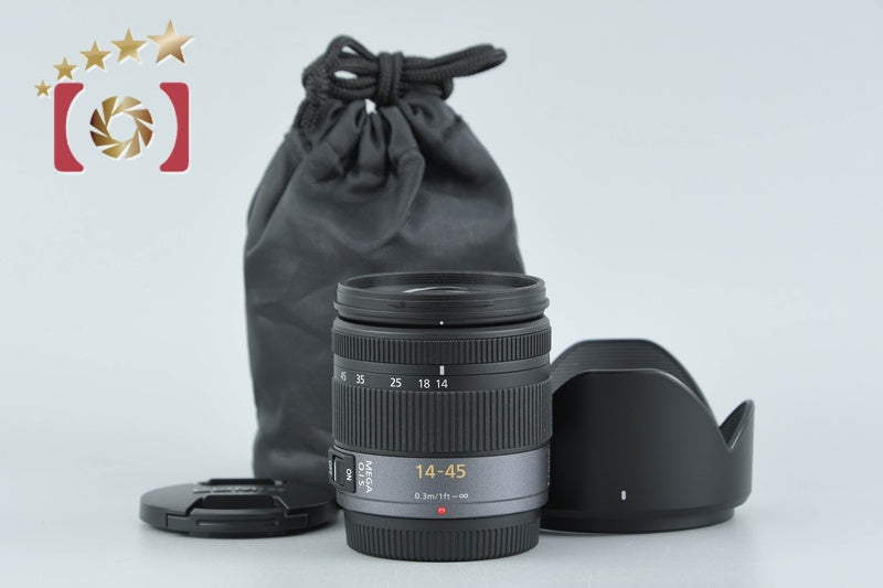 Panasonic LUMIX G VARIO 14-45mm f/3.5-5.6 ASPH MEGA O.I.S. H-FS014045 from Japan