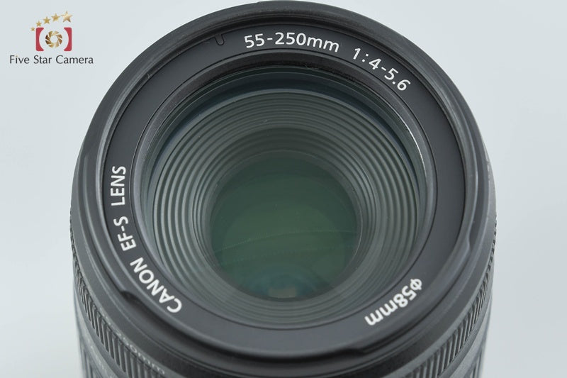 Canon EF-S 55-250mm f/4-5.6 IS from Japan