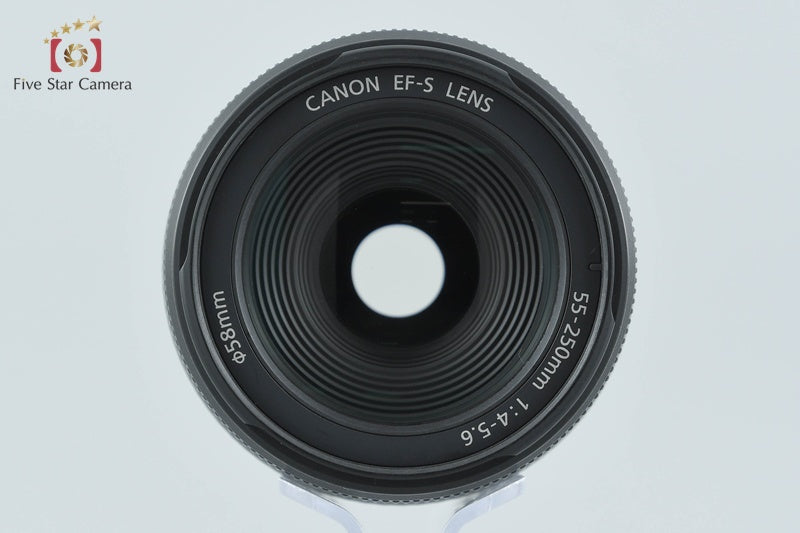 Canon EF-S 55-250mm f/4-5.6 IS from Japan
