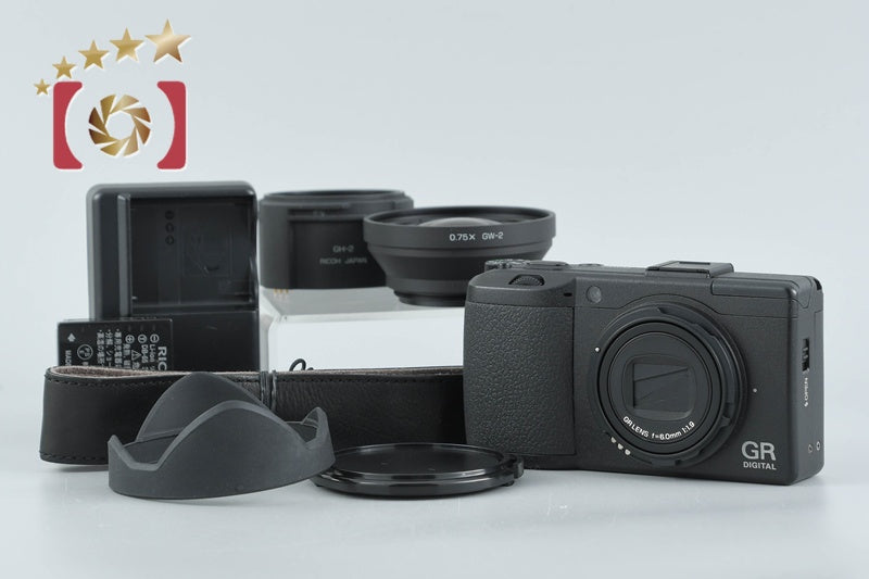"Shutter count 4,662" Ricoh GR Digital III 10.0 MP Digital Camera from Japan