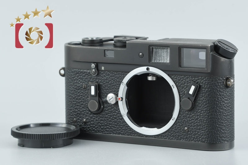Leica M4 Black Chrome Rangefinder Film Camera Body from Japan