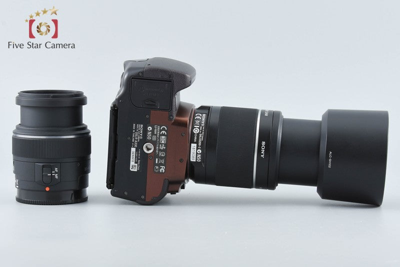 SONY α300 DSLR-A300 DSLR 18-55 55-200 Lenses [Japanese Language Only] from Japan