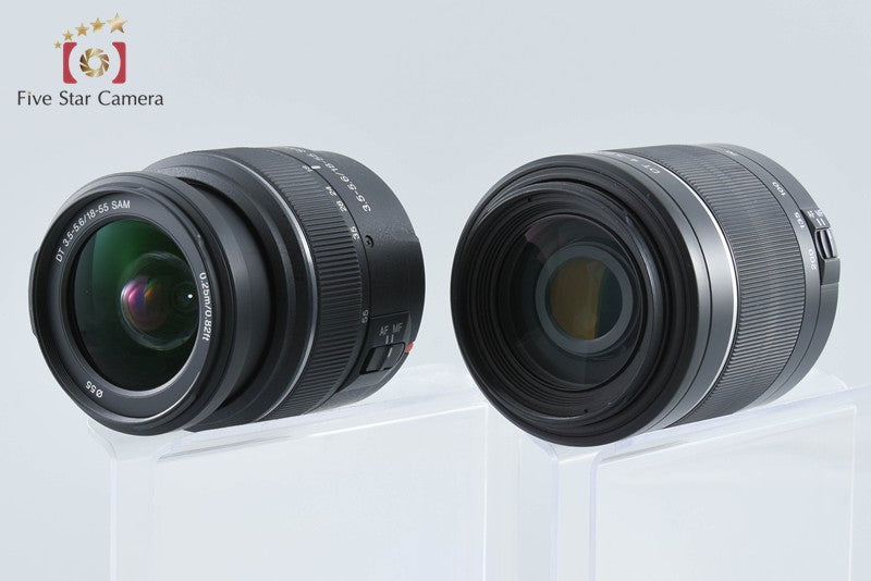SONY α300 DSLR-A300 DSLR 18-55 55-200 Lenses [Japanese Language Only] from Japan