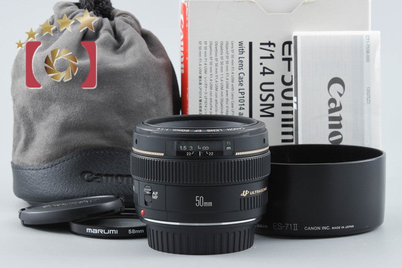 Canon EF 50mm f/1.4 USM w/ Box from Japan