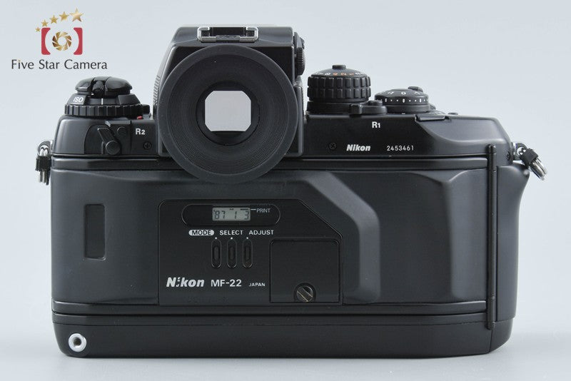 Nikon F4 35mm SLR Film Camera Body + MF-22 Data Back from Japan