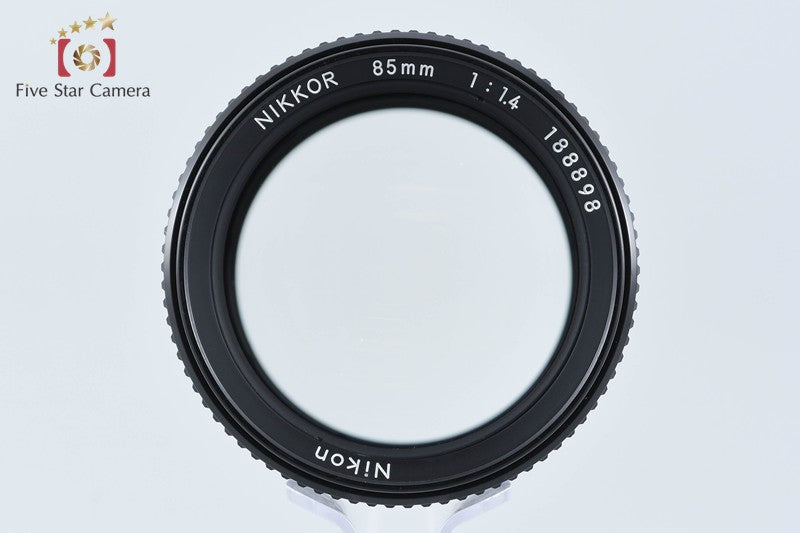 Nikon Ai-S NIKKOR 85mm f/1.4 2026.09 Overhauled!! from Japan