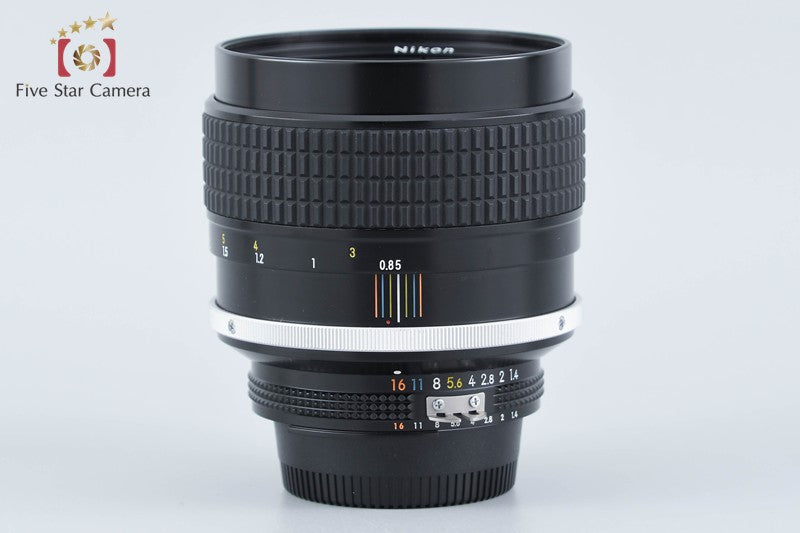Nikon Ai-S NIKKOR 85mm f/1.4 2026.09 Overhauled!! from Japan