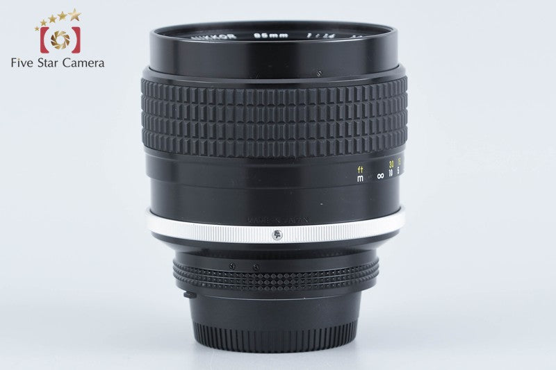 Nikon Ai-S NIKKOR 85mm f/1.4 2026.09 Overhauled!! from Japan