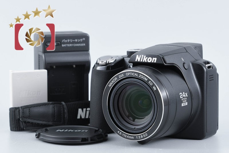 Nikon COOLPIX P90 Black 12.1 MP Digital Camera from Japan