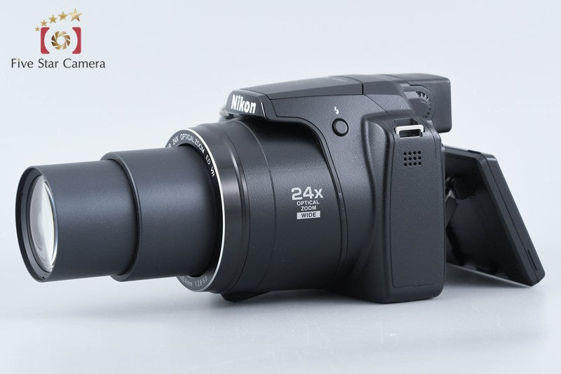 Nikon COOLPIX P90 Black 12.1 MP Digital Camera from Japan