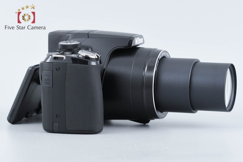 Nikon COOLPIX P90 Black 12.1 MP Digital Camera from Japan