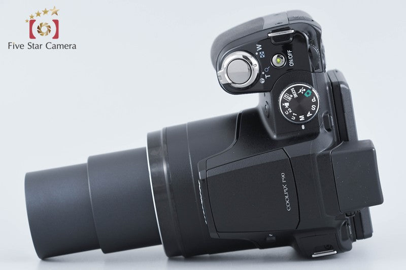 Nikon COOLPIX P90 Black 12.1 MP Digital Camera from Japan