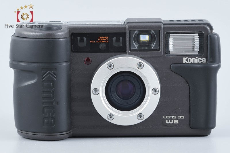 Konica Genbakantoku 35WB Gray 35mm Point & Shoot Film Camera from Japan