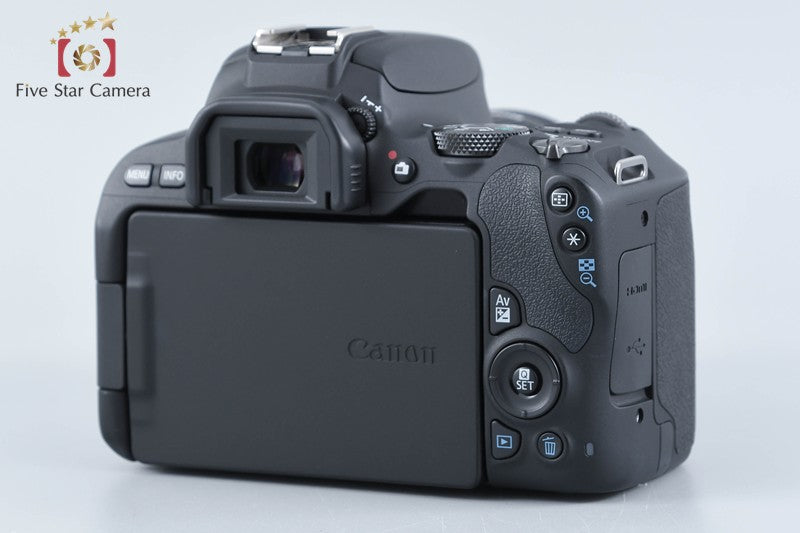 Canon EOS Kiss X9 / Rebel SL2 / 200D Black 24.2 MP 18-55 IS STM Lens from Japan