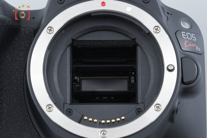 Canon EOS Kiss X9 / Rebel SL2 / 200D Black 24.2 MP 18-55 IS STM Lens from Japan