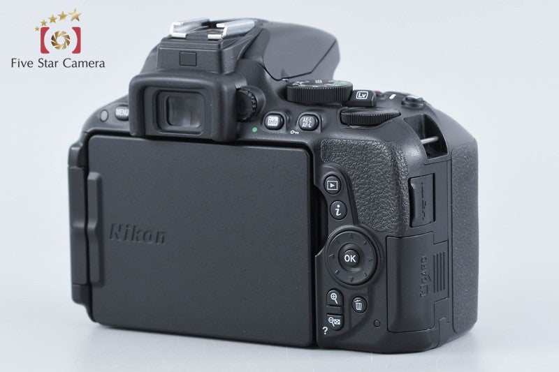 Nikon D5500 Black 24.2 MP Digital SLR Camera Body from Japan