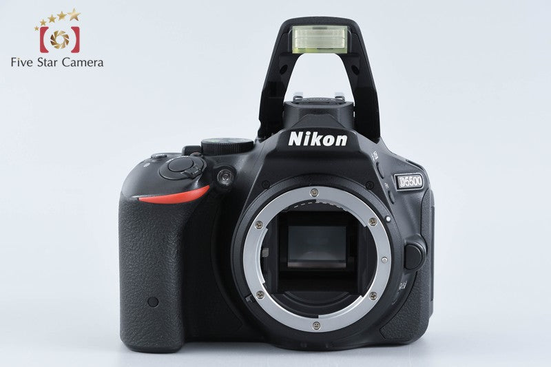 Nikon D5500 Black 24.2 MP Digital SLR Camera Body from Japan