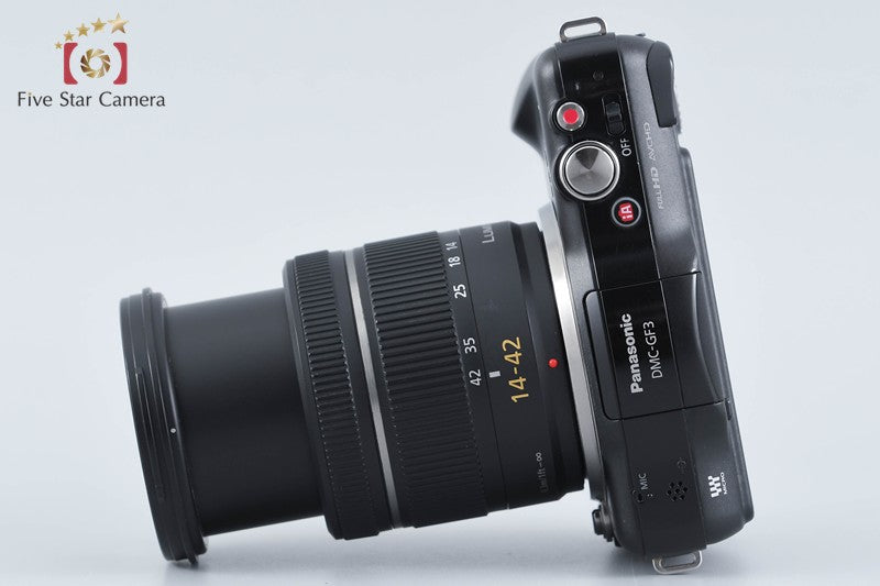 Panasonic LUMIX DMC-GF3 Black 14-42 Lens [Japanese Language Only] from Japan